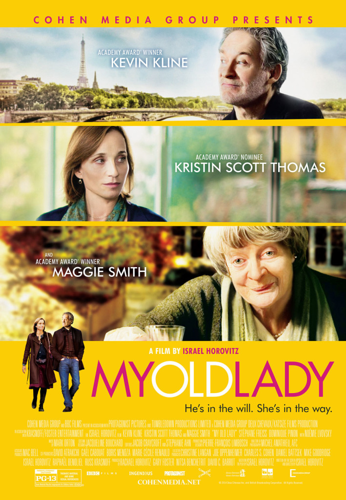 Manifesto del film My Old Lady